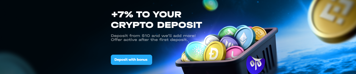 Crypto Deposit Bonus UP-X Casino